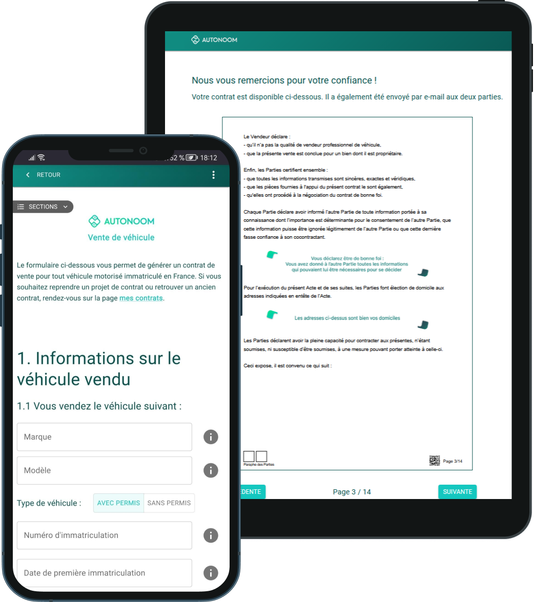 Application mobile Autonoom